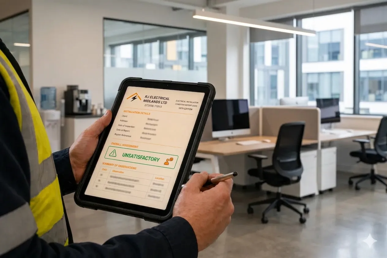 Person reviewing document on tablet